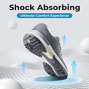 Amazon.com | FitVille Wide Men's Golf Shoes Waterproof